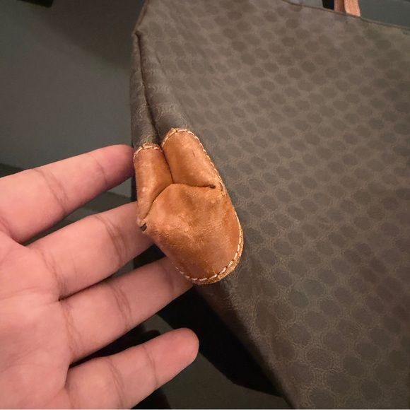 Celine Brown Macadam Small Tote Authentic - Picture 9 of 11